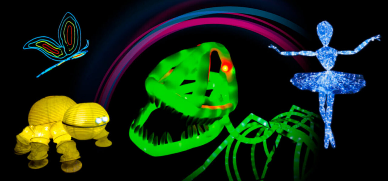 Представление световых кукол. Театр Николая Зыкова (Москва)