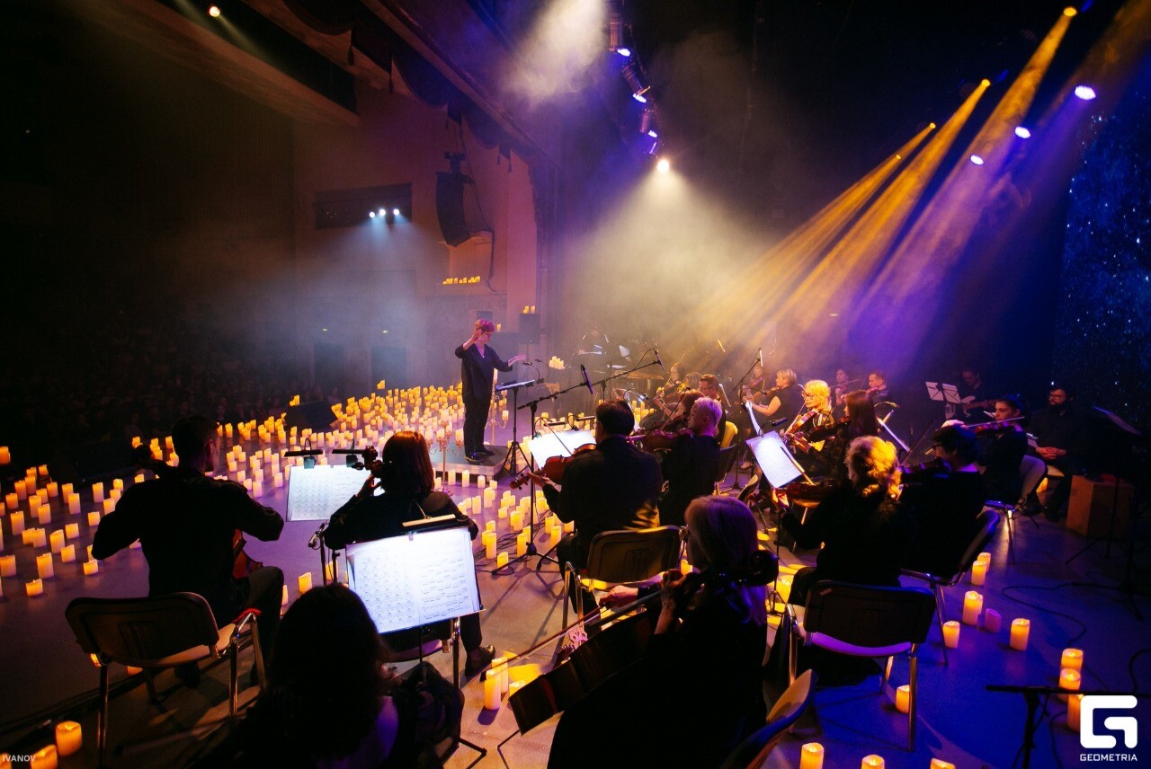 Музыка КИНОшедевров в сиянии тысячи свечей