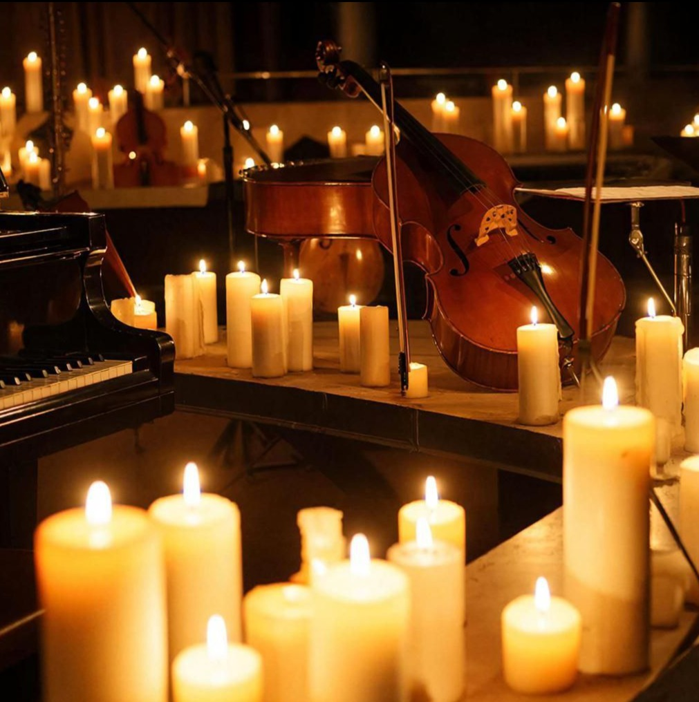 Симфонические рок хиты в сиянии свечей